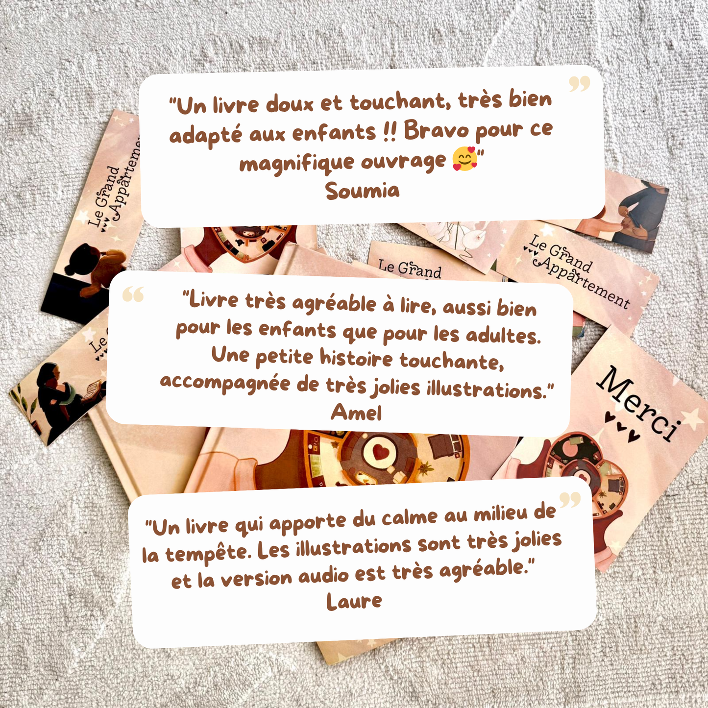 Livre jeunesse | Le grand appartement